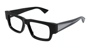 001 - Black with Clear Lenses