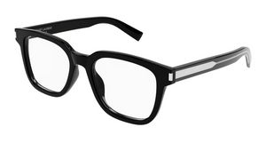 001 - Black with Clear Lenses