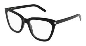001 - Black with Clear Lenses