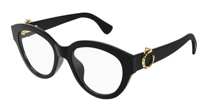 001 - Black with Clear Lenses