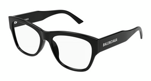 001 - Black with Clear Lenses