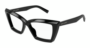 001 - Black with Clear Lenses