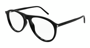 001 - Black with Clear Lenses