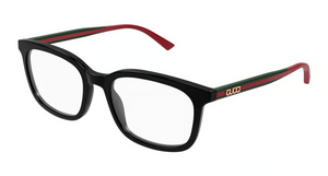 001 - Black with Clear Lenses