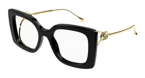 001 - Black with Clear Lenses