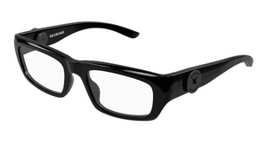 001 - Black with Clear Lenses