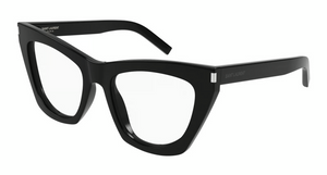 001 - Black with Clear Lenses