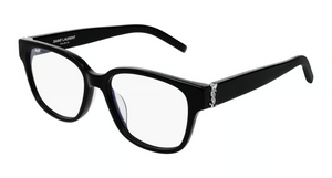 001 - Black with Clear Lenses