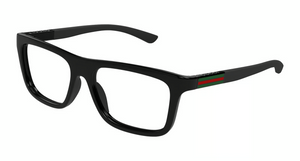 001 - Black with Clear Lenses