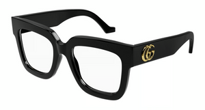 001 - Black with Clear Lenses