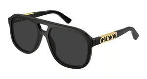 001 - Black with Grey Polarized Lenses