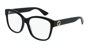 001 - Black with Clear Lenses