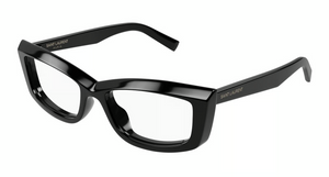 001 - Black with Clear Lenses