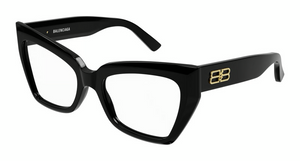 001 - Black with Clear Lenses