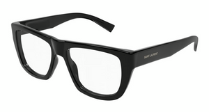 001 - Black with Clear Lenses