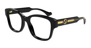 001 - Black with Clear Lenses