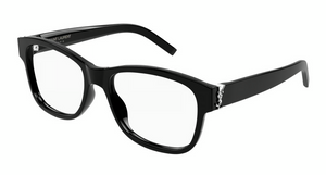004 - Black with Clear Lenses