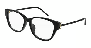 001 - Black with Clear Lenses