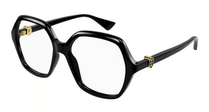 001 - Black with Clear Lenses