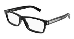 001 - Black with Clear Lenses