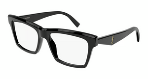 001 - Black with Clear Lenses