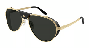 001 - Gold With Grey Polarized Lenses