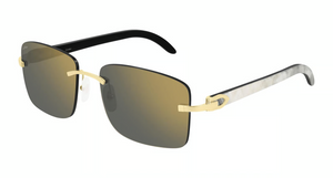 001 - Gold With Grey Lenses