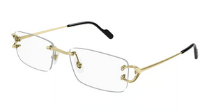 001 - Gold with Clear Lenses