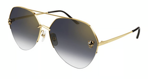 001 - Gold With Grey Lenses