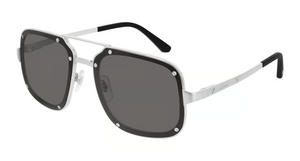 001 - Silver With Grey Lenses