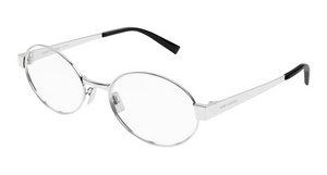 001 - Silver with Clear Lenses
