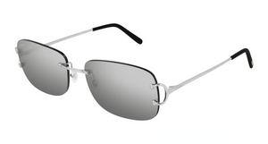 001 - Silver With Grey Lenses