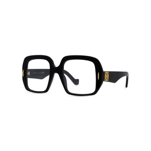 001 - Shiny Black with Clear Lenses