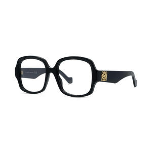 001 - Shiny Black with Clear Lenses