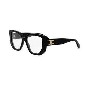 001 - Shiny Black with Clear Lenses