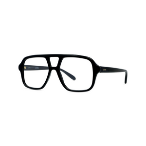 001 - Shiny Black with Clear Lenses