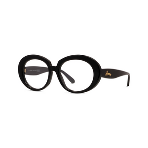 001 - Shiny Black with Clear Lenses