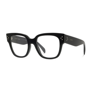 001 - Shiny Black with Clear Lenses