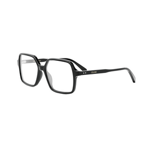 001 - Shiny Black with Clear Lenses