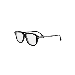 001 - Shiny Black with Clear Lenses