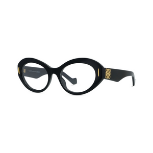 001 - Shiny Black with Clear Lenses