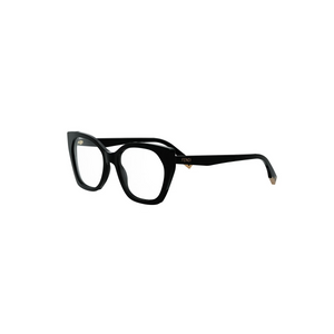 001 - Shiny Black with Clear Lenses