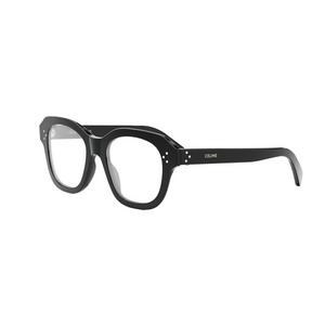 001 - Shiny Black with Clear Lenses