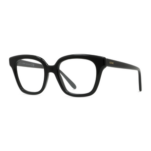 001 - Shiny Black with Clear Lenses