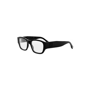001 - Shiny Black with Clear Lenses