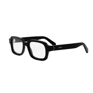 001 - Shiny Black with Clear Lenses