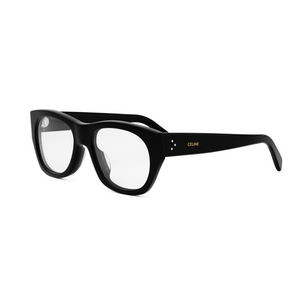 001 - Shiny Black with Clear Lenses