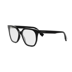 001 - Shiny Black with Clear Lenses