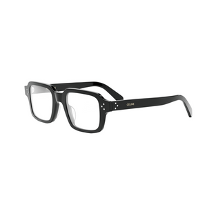 001 - Shiny Black with Clear Lenses