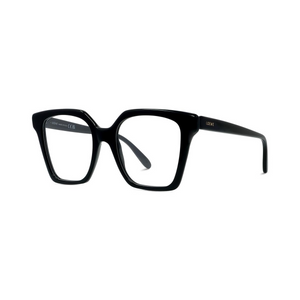 001 - Shiny Black with Clear Lenses